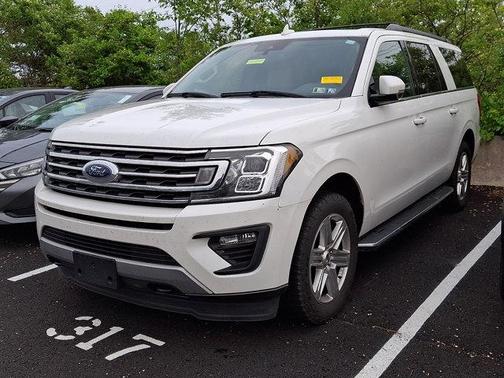 Star White Metallic Tri-Coat 2020 Ford Expedition Max XLT