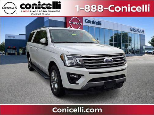Star White Metallic Tri-Coat 2020 Ford Expedition Max XLT
