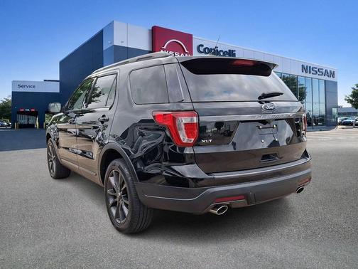 Shadow Black 2018 Ford Explorer XLT