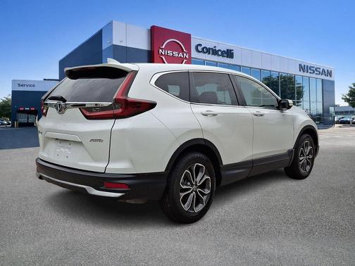 Platinum White Pearl 2021 Honda CR-V AWD EX-L