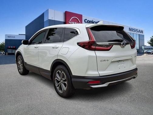 Platinum White Pearl 2021 Honda CR-V AWD EX-L