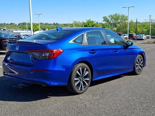 Aegean Blue Metallic 2024 Honda Civic EX