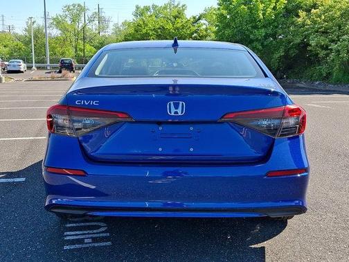 Aegean Blue Metallic 2024 Honda Civic EX