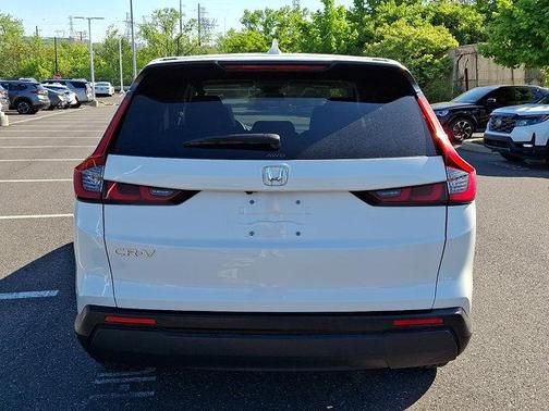 Platinum White 2024 Honda CR-V EX AWD