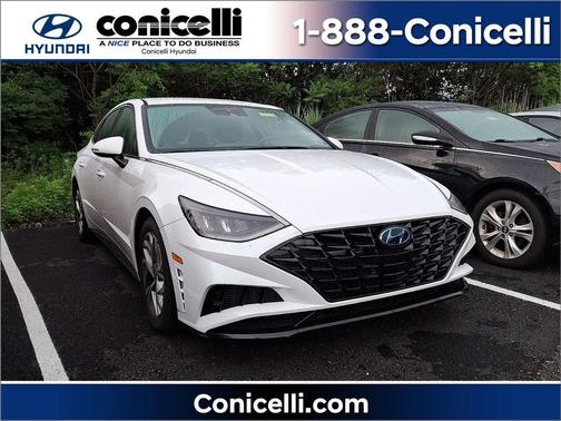 Quartz White 2020 Hyundai SONATA SEL