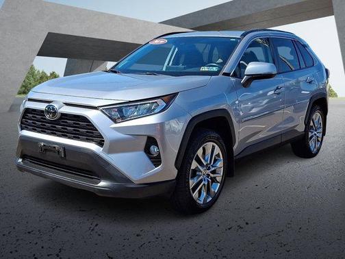 Silver 2019 Toyota RAV4 XLE Premium