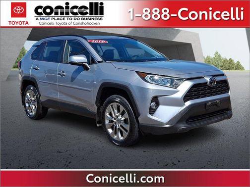 Silver 2019 Toyota RAV4 XLE Premium