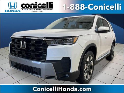 Platinum White Pearl 2026 Honda Pilot Touring 8-Passenger