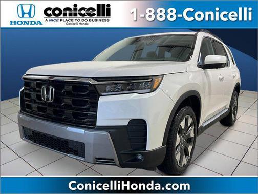 Platinum White Pearl 2026 Honda Pilot Touring 8-Passenger