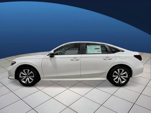 Platinum White Pearl 2026 Honda Civic LX
