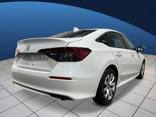 Platinum White Pearl 2026 Honda Civic LX