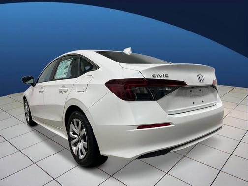 Platinum White Pearl 2026 Honda Civic LX