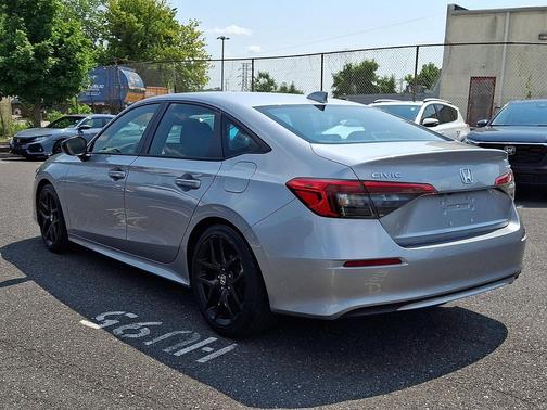 Lunar Silver Metallic 2023 Honda Civic Sport