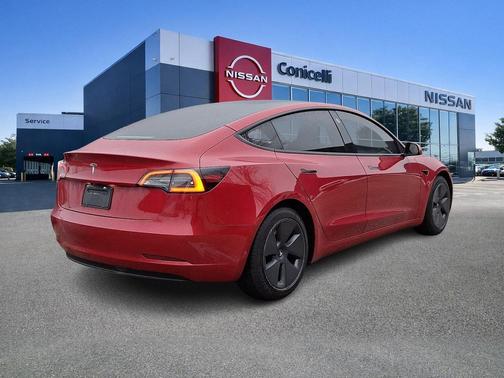 Red Multi-Coat 2021 Tesla Model 3 Standard Range Plus