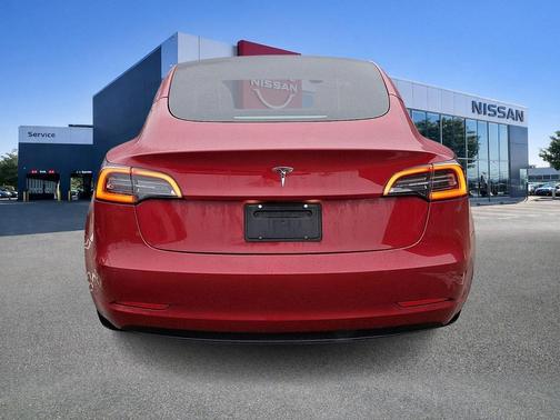 Red Multi-Coat 2021 Tesla Model 3 Standard Range Plus