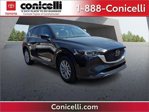 Jet Black Mica 2025 Mazda CX-5 2.5 S Preferred Package