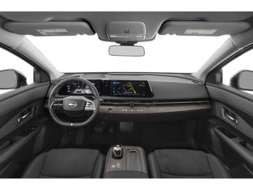 Brilliant Silver Metallic/Black Diamond Pearl 2023 Nissan ARIYA ENGAGE