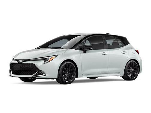 Wind Chill Pearl/Midnight Black Metallic 2026 Toyota Corolla XSE