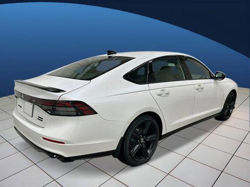 Platinum White Pearl 2026 Honda Accord Hybrid Sport-L