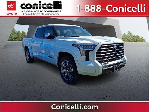 Wind Chill Pearl 2022 Toyota Tundra Hybrid Capstone