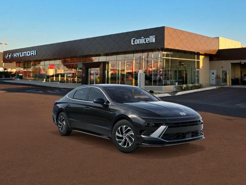 Abyss Black 2026 Hyundai SONATA Hybrid Base