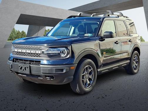 Alto Blue Metallic Tinted Clearcoat 2021 Ford Bronco Sport Badlands