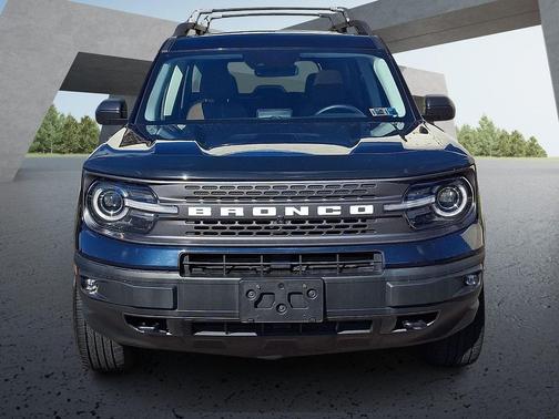 Alto Blue Metallic Tinted Clearcoat 2021 Ford Bronco Sport Badlands