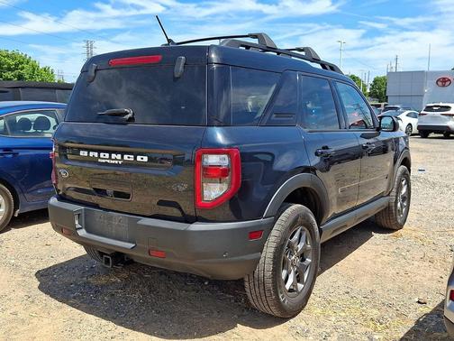 Alto Blue Metallic Tinted Clearcoat 2021 Ford Bronco Sport Badlands