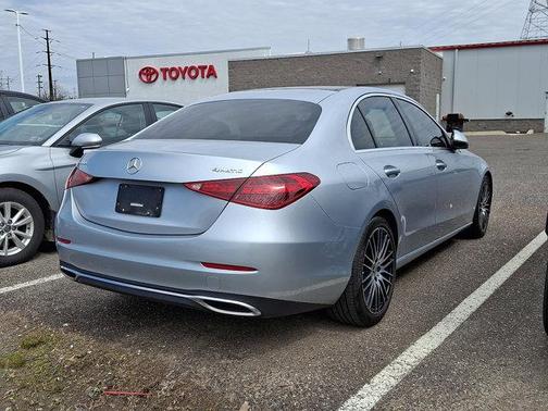 Silver 2022 Mercedes-Benz C-Class C 300 4MATIC