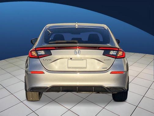 Solar Silver Metallic 2026 Honda Civic Hybrid Sport