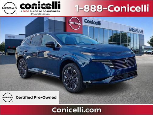 Aurora Blue Pearl Metallic 2026 Nissan Murano Platinum