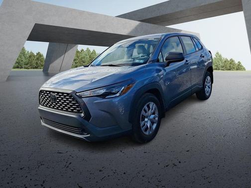 Blue 2023 Toyota Corolla Cross L