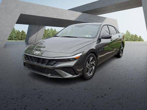 Amazon Gray 2025 Hyundai ELANTRA HEV SEL Sport
