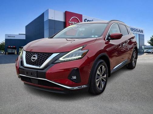 Scarlet Ember Tintcoat 2024 Nissan Murano SV Intelligent AWD