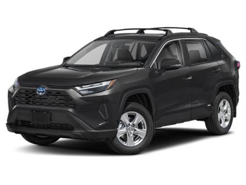 Midnight Black Metallic 2025 Toyota RAV4 Hybrid XLE