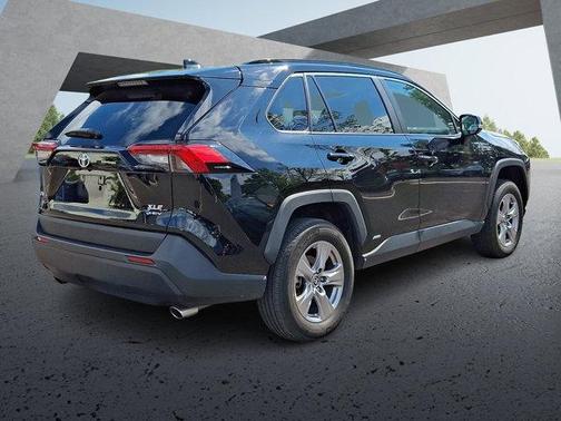 Midnight Black Metallic 2025 Toyota RAV4 Hybrid XLE