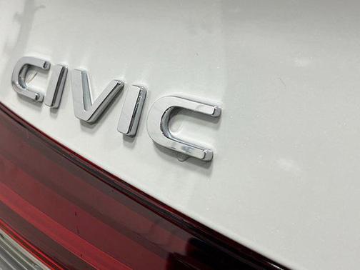 Platinum White Pearl 2026 Honda Civic Hybrid Sport