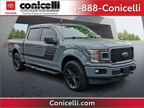 Gray 2019 Ford F-150 XLT