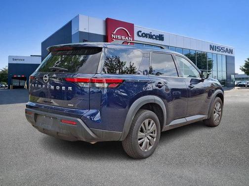 Deep Ocean Blue Pearl 2025 Nissan Pathfinder SV 4WD