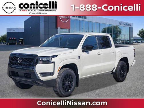Glacier White 2026 Nissan Frontier SV