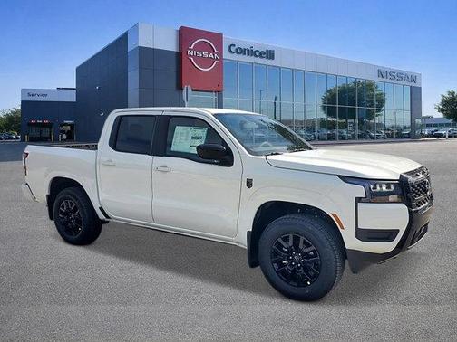Glacier White 2026 Nissan Frontier SV