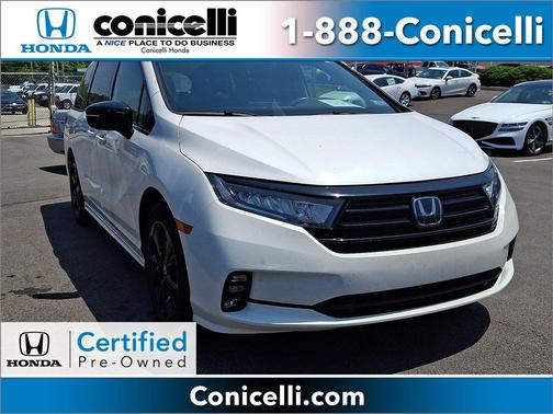 Platinum White 2023 Honda Odyssey Sport