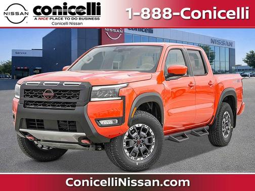 Afterburn Orange 2026 Nissan Frontier PRO-4X