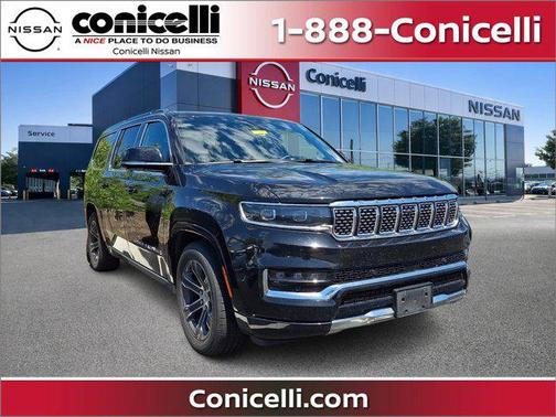 Diamond Black Crystal Pearlcoat 2024 Jeep Grand Wagoneer L 4x4