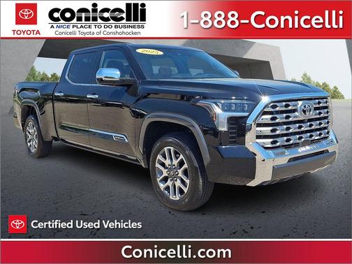 Black 2025 Toyota Tundra 1794 Edition
