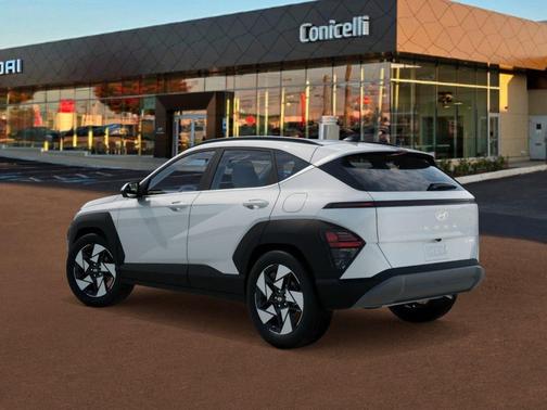Atlas White 2026 Hyundai KONA Limited