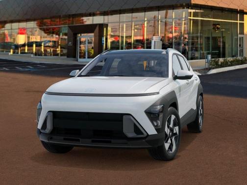 Atlas White 2026 Hyundai KONA Limited