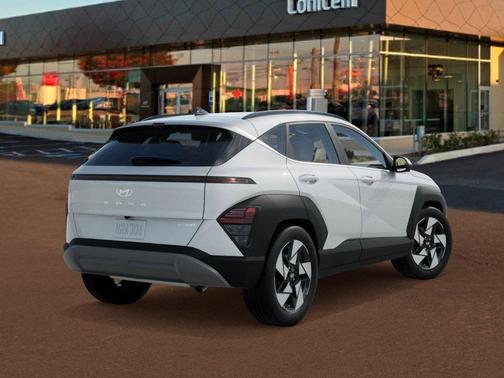 Atlas White 2026 Hyundai KONA Limited