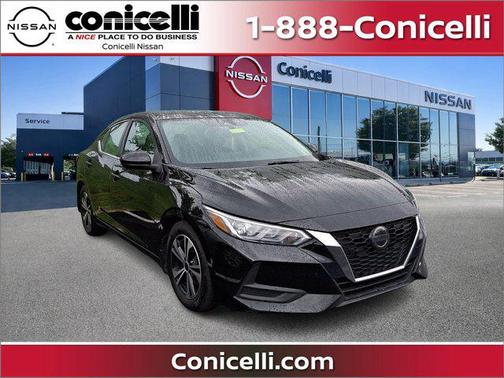 Super Black 2021 Nissan Sentra SV