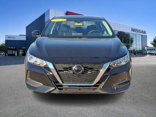 Super Black 2021 Nissan Sentra SV